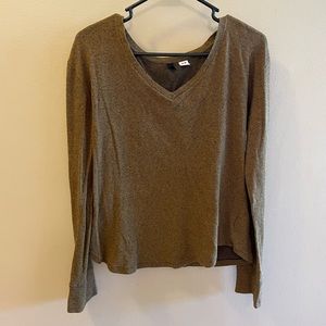 Medium Long-Sleeved Brown Shirt from Urban Outfitters